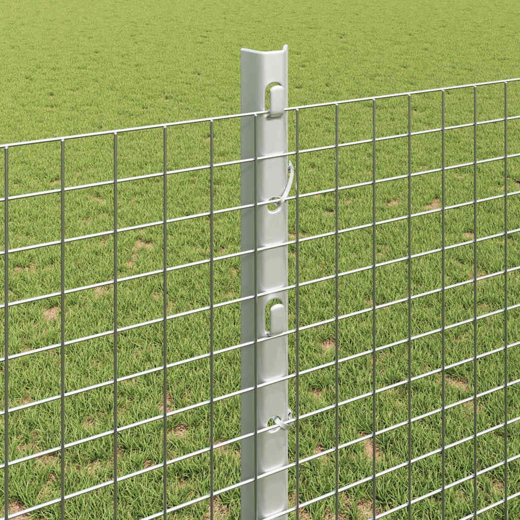 Recinzione in rete saldata con palo 50 x 1,2 m - Acciaio zincato
