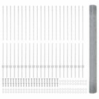 Recinzione in rete saldata con palo 50 x 1,4 m