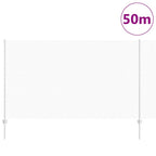 Recinzione in rete saldata zincata 50 x 1,4 m con pali