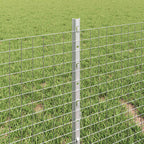 Recinzione in rete saldata con pali 100 x 0,4 m - Acciaio zincato
