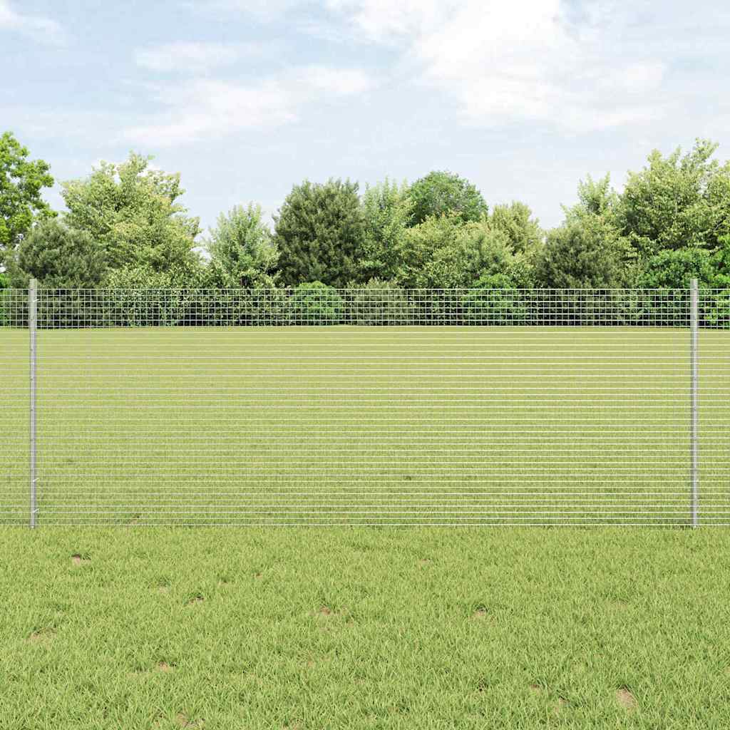 Recinzione in rete saldata con palo 100 x 0,8 m acciaio zincato