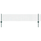 Recinzione in rete saldata con palo 10 x 0,4 m - Acciaio rivestito PVC verde
