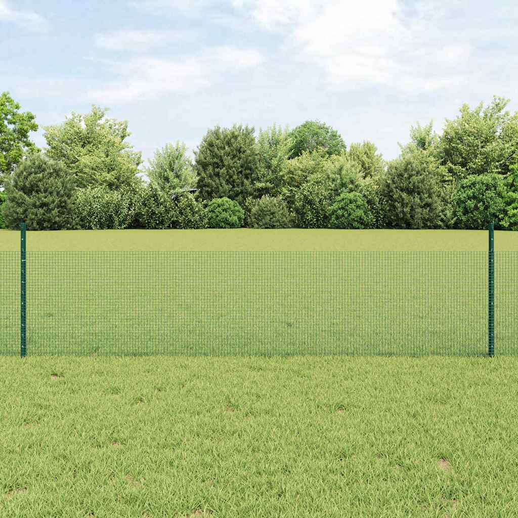 Recinzione in rete saldata con palo 10 x 0,5 m