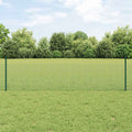 Recinzione in rete saldata con pali 10 x 0,5 m (L x H)