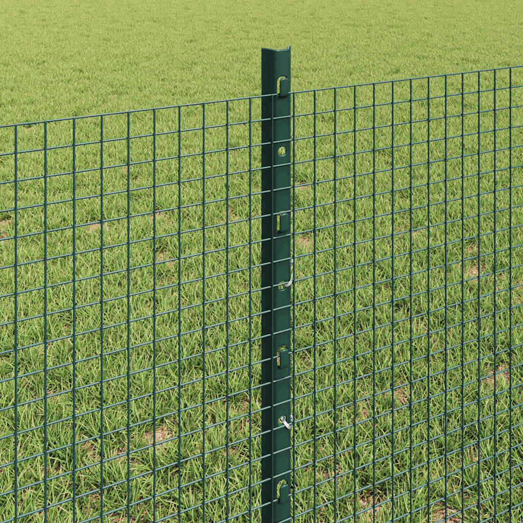 Recinzione in rete saldata con palo 10 x 0,6 m