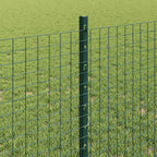 Recinzione in rete saldata con palo 10 x 0,8 m (L x H) - Verde