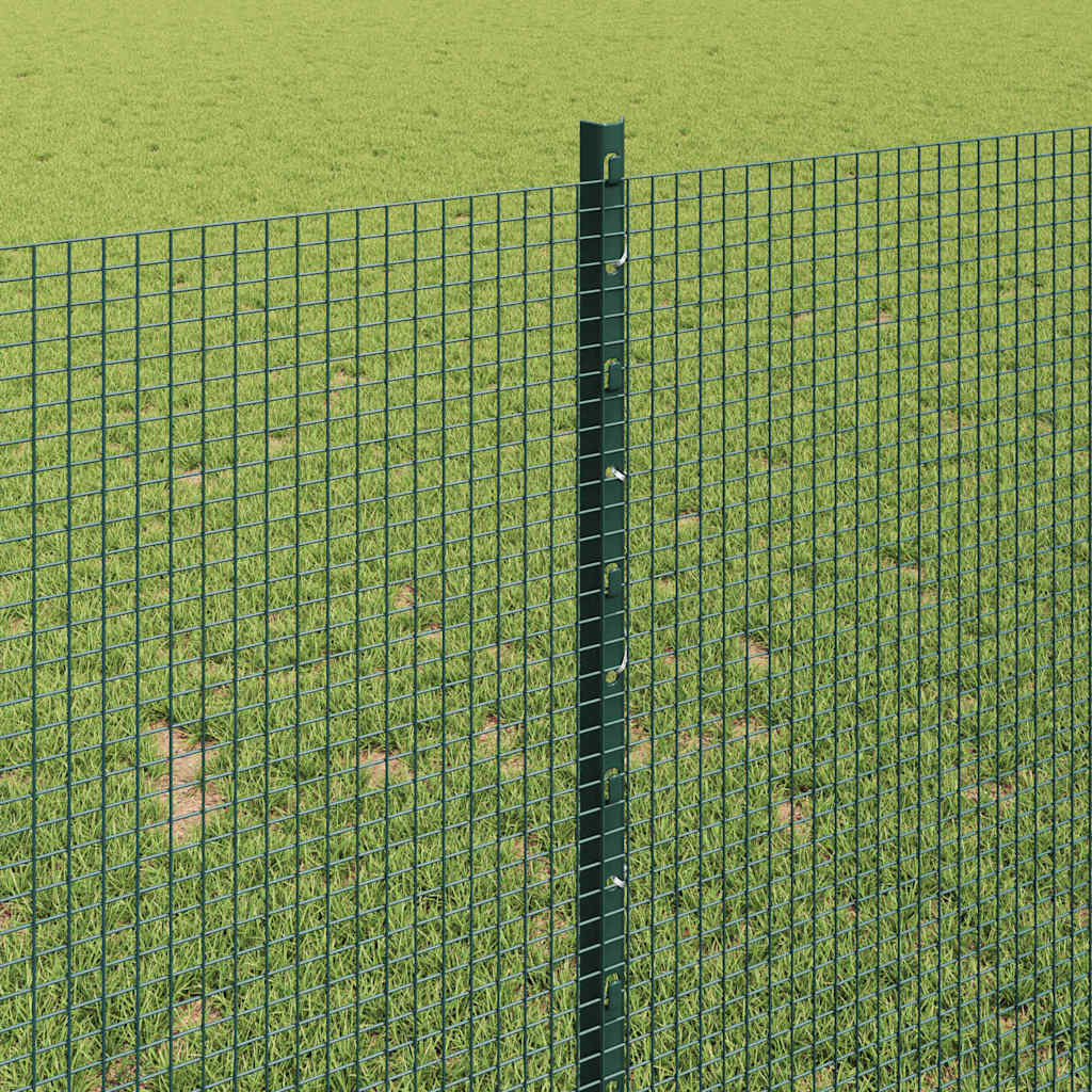 Recinzione in rete saldata 10 x 1 m (L x H) con pali