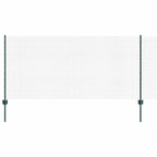 Recinzione in rete saldata con palo 10 x 1 m (L x H) - Acciaio zincato verde
