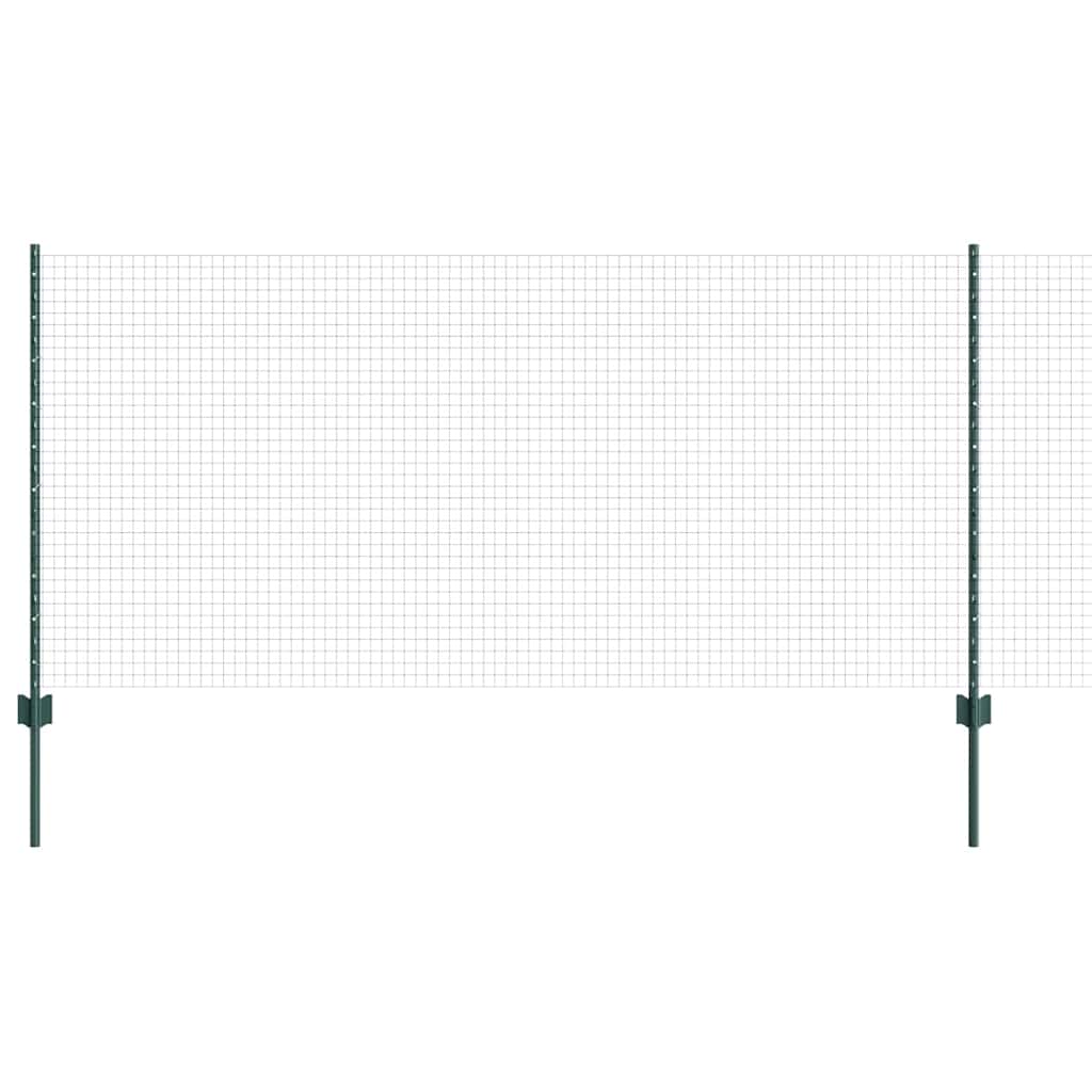 Recinzione in rete saldata con palo 10 x 1 m (L x H)