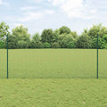 Recinzione in rete saldata con palo 10 x 1,2 m - Acciaio rivestito PVC verde