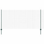 Recinzione in rete saldata con palo 10 x 1,2 m - Acciaio rivestito PVC verde