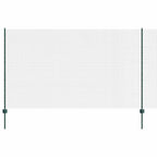 Recinzione in rete saldata con palo 10 x 1,4 m - Acciaio rivestito PVC verde
