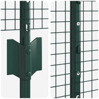 Recinzione in rete saldata con pali 10 x 1,6 m