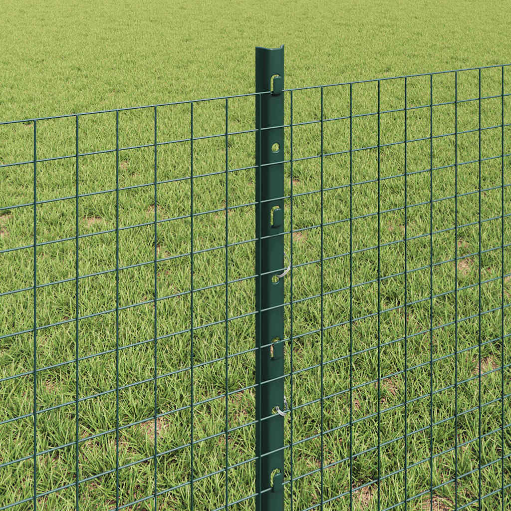 Recinzione in rete saldata con palo 25 x 0,6 m - Acciaio rivestito PVC