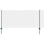 Recinzione in rete saldata con palo 25 x 1 m (L x H) - Acciaio zincato verde