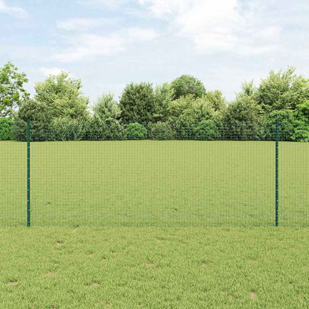Recinzione in rete saldata con pali 25 x 1 m (L x H)