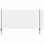 Recinzione in rete saldata con pali 25 x 1,2 m - Acciaio rivestito PVC verde