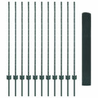 Recinzione in rete saldata con palo 25 x 1,2 m