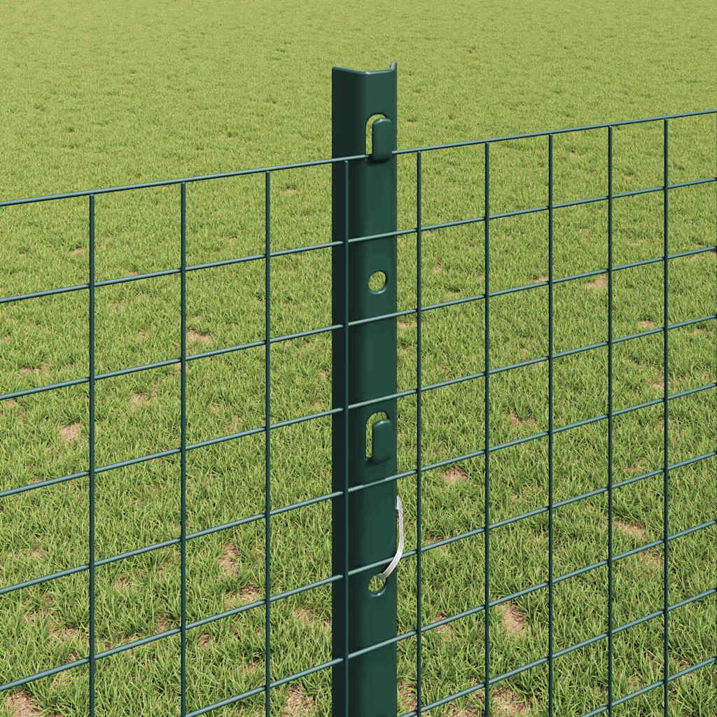 Recinzione in rete saldata con pali 25 x 1,2 m