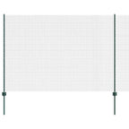 Recinzione in rete saldata zincata 25 x 1,5 m con pali