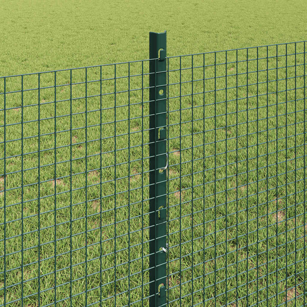 Recinzione in rete saldata con pali 50 x 0,8 m