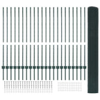 Recinzione in rete saldata con pali 50 x 1,2 m (L x A)