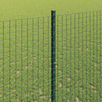 Recinzione in rete saldata con palo 50 x 1,4 m - Acciaio rivestito PVC verde