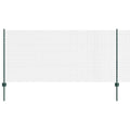 Recinzione in rete saldata con palo 100 x 1 m (L x H) - Acciaio rivestito PVC verde