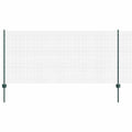 Recinzione in rete saldata con pali 100 x 1 m - Acciaio rivestito PVC verde
