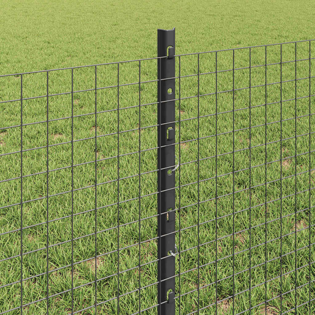 Recinzione in rete saldata con palo 10 x 0,6 m