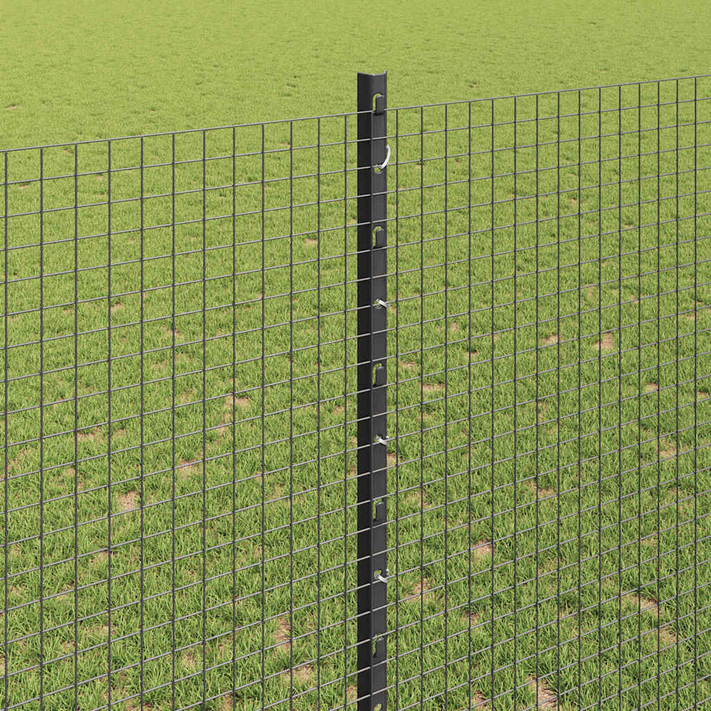 Recinzione in rete saldata con pali 10 x 1,4 m