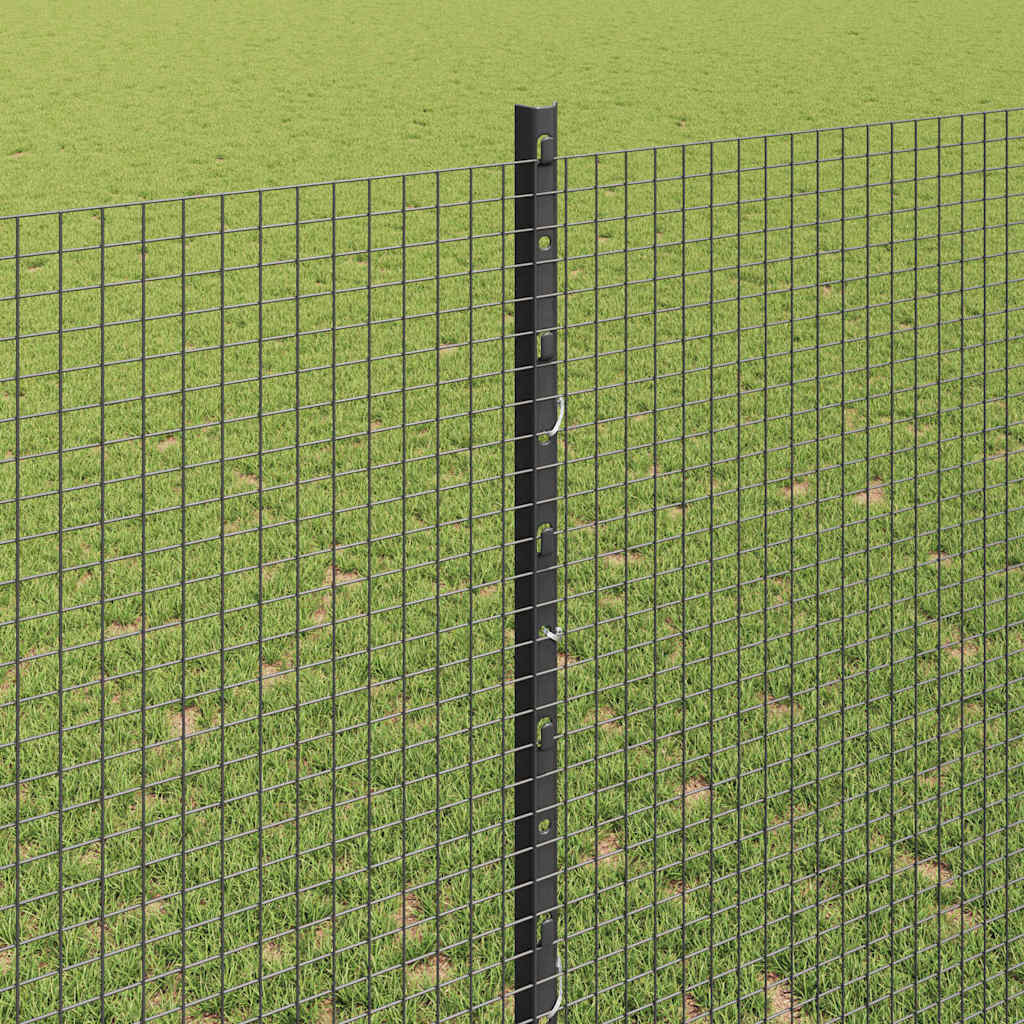 Recinzione in rete saldata con pali 25 x 1,4 m