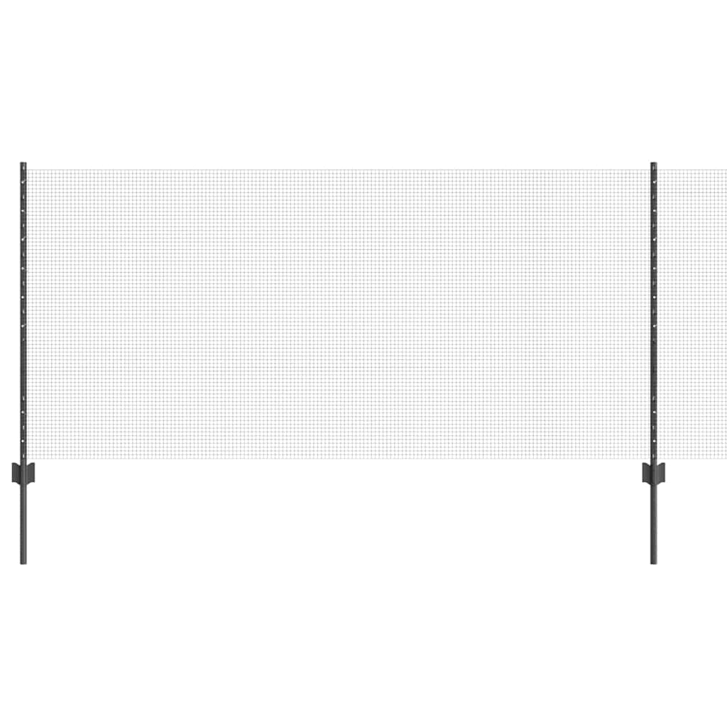 Recinzione in rete saldata con palo 50 x 1 m (P x H)