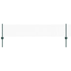 Recinzione in Rete Saldata 10 x 0,4 m - Acciaio Rivestito PVC Verde