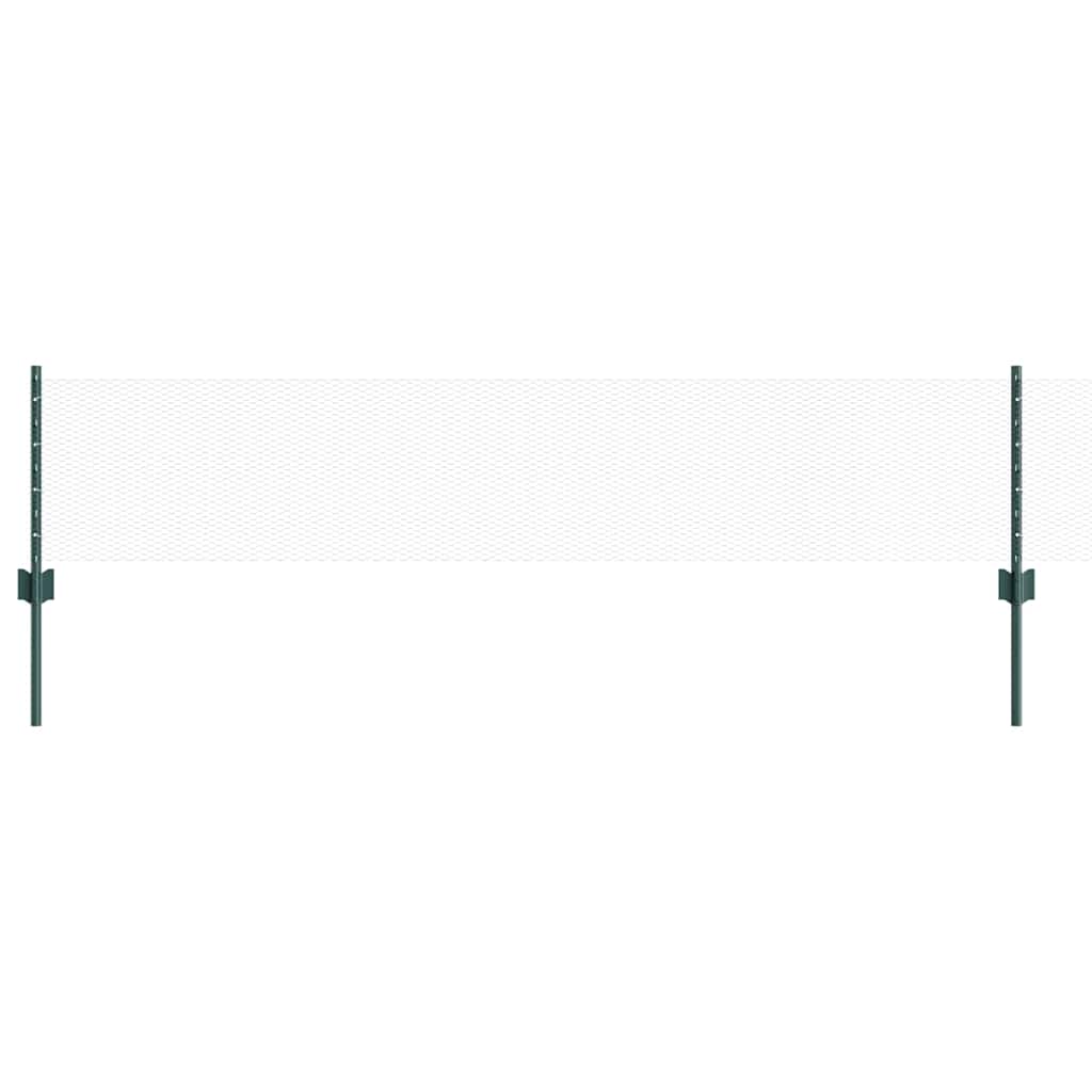 Recinzione in Rete Saldata 10 x 0,4 m - Acciaio Rivestito PVC Verde