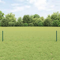 Recinzione in Rete Saldata Acciaio PVC Verde 10 x 0,4 m