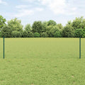 Recinzione in Rete Saldata 10 x 0,5 m - Acciaio Rivestito PVC Verde