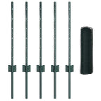 Recinzione in Rete Saldato 10 x 0,6 m - Acciaio Rivestito PVC Verde