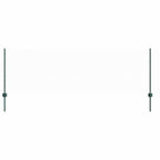Recinzione in Rete Saldato 10 x 0,8 m - Acciaio Rivestito PVC Verde