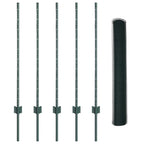 Recinzione in Rete Saldata 10 x 1 m - Acciaio PVC Verde