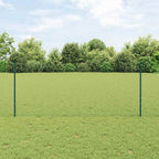 Recinzione in Rete Saldata 10 x 1 m - Acciaio Rivestito PVC Verde