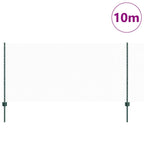 Recinzione in Rete Saldata 10 x 1 m - Acciaio Rivestito PVC Verde