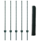 Recinzione in Rete Saldato Acciaio PVC 10 x 1 m