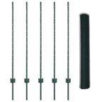 Recinzione in Rete Saldata Acciaio PVC Verde 10 x 1,2 m