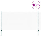Recinzione in Rete Saldata Acciaio PVC Verde 10 x 1,2 m