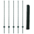 Recinzione in Rete Saldata 10 x 1,2 m - Acciaio Rivestito PVC Verde