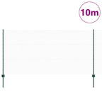 Recinzione in Rete Saldata 10 x 1,2 m - Acciaio Rivestito PVC Verde