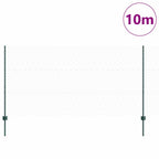 Recinzione in Rete Saldata Acciaio PVC 10 x 1,2 m Verde