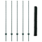 Recinzione in Rete Saldata Acciaio PVC 10 x 1,4 m Verde