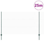 Recinzione in Rete Saldata Acciaio PVC 10 x 1,4 m Verde